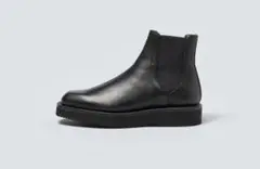 AURALEE LEATHER SQUARE BOOTS 24cm オーラリー