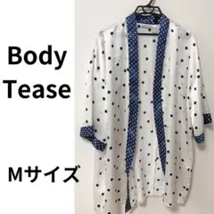 Body Tease ドット柄カーディガン M