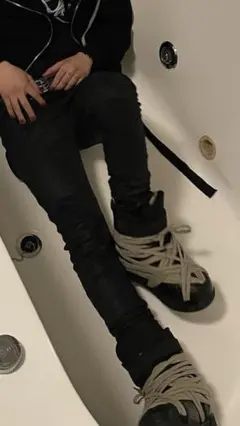 saint laurent paris コーティング　スキニー　パンツ 30
