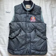 ヒステリックグラマー ベージュ 中綿ベスト　M メンズ　超美品 Hysteric Glamour(ヒステリックグラマー) MAKES ME SMILE