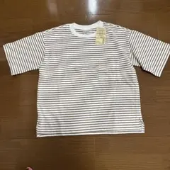 無印良品　クルーネックワイドTシャツ