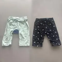 95サイズ レギンス2点セット ライオン・星柄