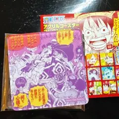 ワンピース 中国　麦わらストア上海　アクリルコースター　ルフィ　ナミ　ワノ国
