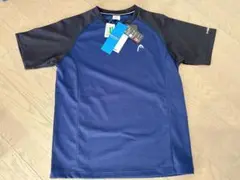 【新品】HEAD 半袖Tシャツ　スポーツウェア　メンズ　M ネイビー
