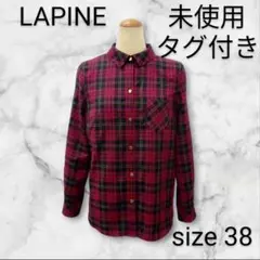 古着（未使用品）　LAPINE　長袖シャツ　38サイズ　　　　　　　H52211