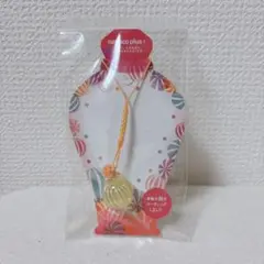 てまり飴　根付け　ストラップ　イエロー