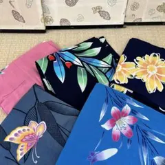 2000円売り切り 浴衣 まとめ売り 着物 リメイク BM-6242
