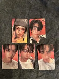 TXT TOGETHER aferglowver 5形態　トレカ　コンプセット