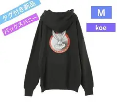 新品☆バックスバニーkoeルーニーテューンズ　　★パーカー☆フーディー☆M