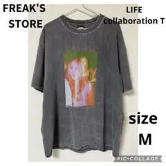 フリークスストア×LIFEコラボTシャツ ケイトモス スクリーンスターズ グレー