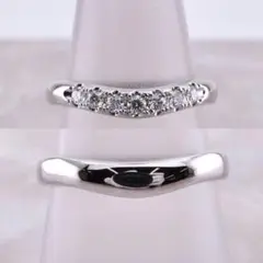 ★MIKIMOTO★ ダイヤ 結婚指輪 ペアリング PT950