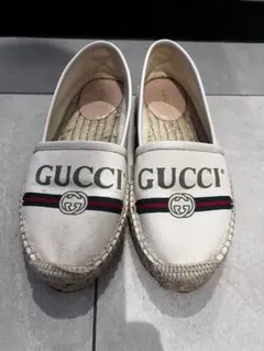 GUCCI エスパドリーユ ホワイト　35 1/2