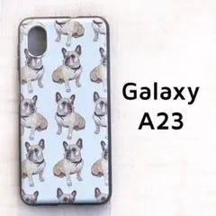 Galaxy A23 5G ケース フレンチブルドッグ カバー 犬