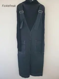 Ficklefreak✱Vネックジャンパースカート セット フィクルフリーク