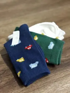 【新品】車 キッズ靴下 3足組 15 16 17 18 19 20