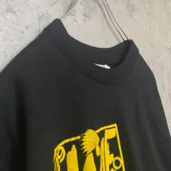古着 アメリカ輸入 プリント Tシャツ 半袖 黒色 ゆるだぼ XLサイズ