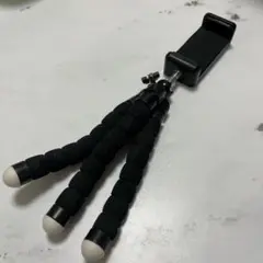 スマートフォン用可動式三脚 自撮り棒