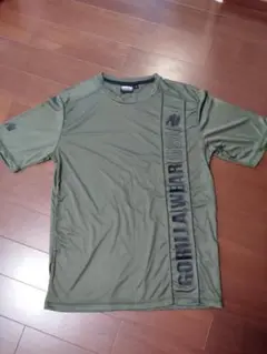 【未使用】Gorilla Wear ゴリラウェア Tシャツ アーミーグリーン Ｍ