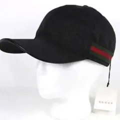 新品同様! グッチ GGキャンバス ベースボール キャップ サイズL