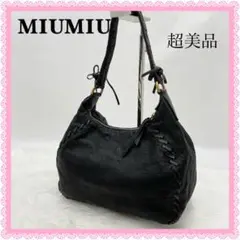 【超美品】MIU MIU ミュウミュウ ショルダーバッグ