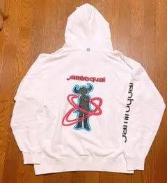 【新品未使用】Jamiroquai　ジャミロクワイ　パーカー　白　XL