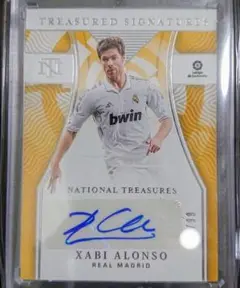 【世界99枚限定】PANINI シャビ・アロンソ 直筆サイン レアル・マドリード