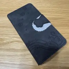 【黒】シンプルスマホ4 704SH TEDTIKJT 704SH 手帳型ケース