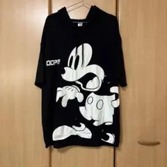 大きいサイズ4Lディズニーミッキーマウスパーカー半袖