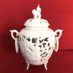 有田焼 白磁六角香炉 杉原一壺 作　【中古】 有田焼 白磁六角香炉 杉原一壺 作 【中古】 2025年最新】杉原一