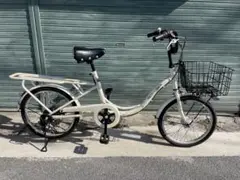 自転車 ミリチャリ 20インチ 6段変速 オートライト