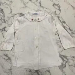familiar 襟付きシャツ　80