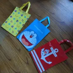 ドラえもん 手提げ袋 3点セット