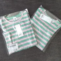 新品　デビロック　マルチ　ボーダー 半袖　Tシャツ　トップス 25ss トレンド