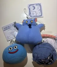 ドラゴンクエスト　AM　マスコットぬいぐるみ　～おおねずみ登場編～　3点セット