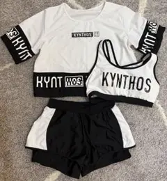 KYNTHOS セパレート水着セット ホワイト/ブラック W
