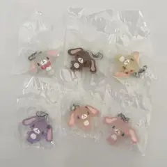サンリオ　シュガーバニーズ　めじるしアクセサリー　コンプリート