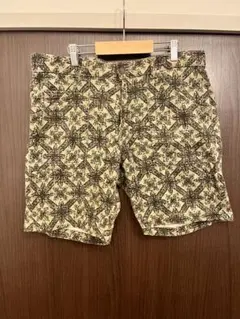 美品 ショートパンツ 柄 メンズ 短パン ハーフパンツ L