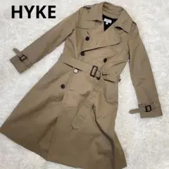 HYKE ハイク トレンチコート サイズS相当 ライナー付