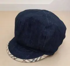Burberry デニムキャスケット