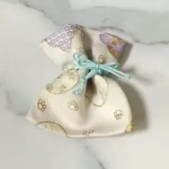香十　匂い袋の袋　猫