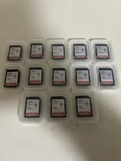新品 未使用品 SanDisk Ultra 16GB SDカード 13枚セット