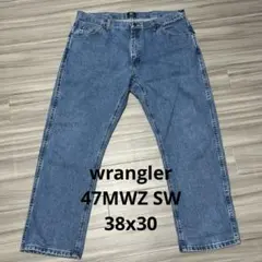 wrangler ラングラー　47MWZSW 38x30 ストレート　ジーンズ