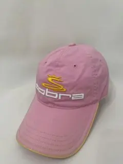 【Cobra】ピンクキャップ スポーツ　ゴルフ