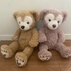 ダッフィーシェリーメイ ぬいぐるみ2体セット