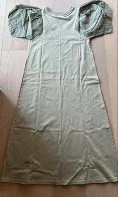 マカフィー　ワンピース　カーキ 36 新品未使用