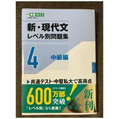 新・現代文レベル別問題集 4 中級編