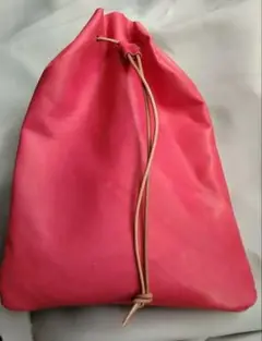 【本革】巾着袋