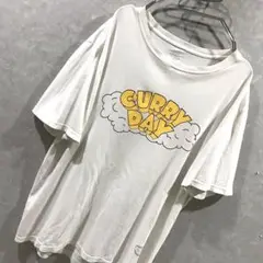 TANGTANG CURRY DAY Tシャツ レア ホワイト M