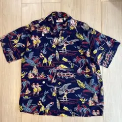 サンサーフ アロハシャツ MALIHINI TOURISTS sun surf