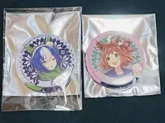 ウマ娘　セブンコラボ　缶バッジ　ラインクラフト　シーザリオ